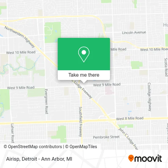 Airisp map