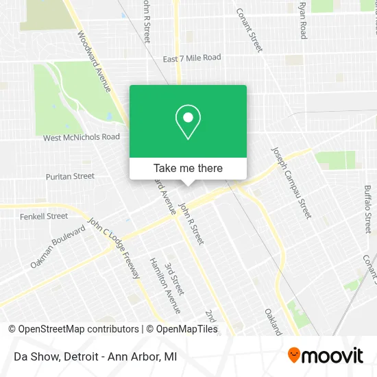 Da Show map