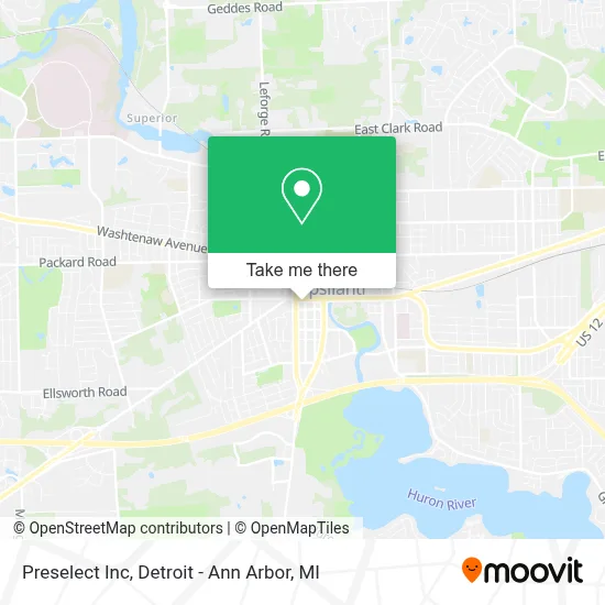 Preselect Inc map