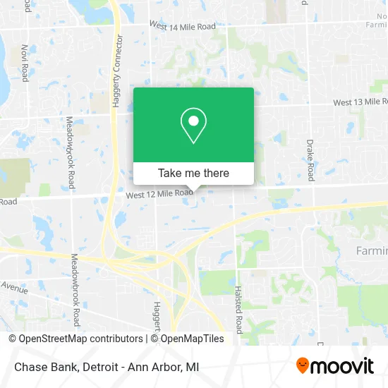 Chase Bank map