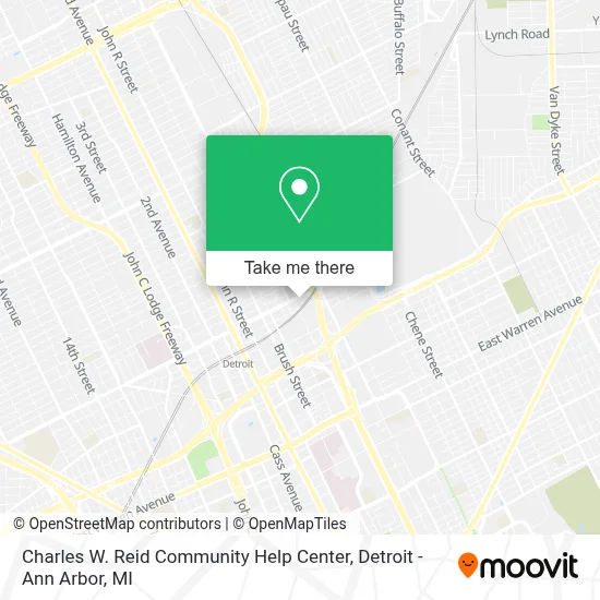 Charles W. Reid Community Help Center map