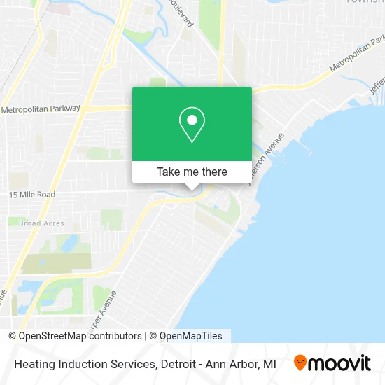 Heating Induction Services map