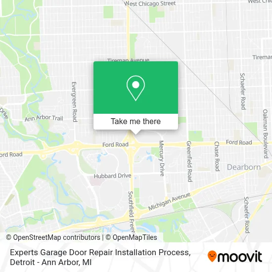 Experts Garage Door Repair Installation Process map