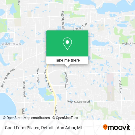 Good Form Pilates map
