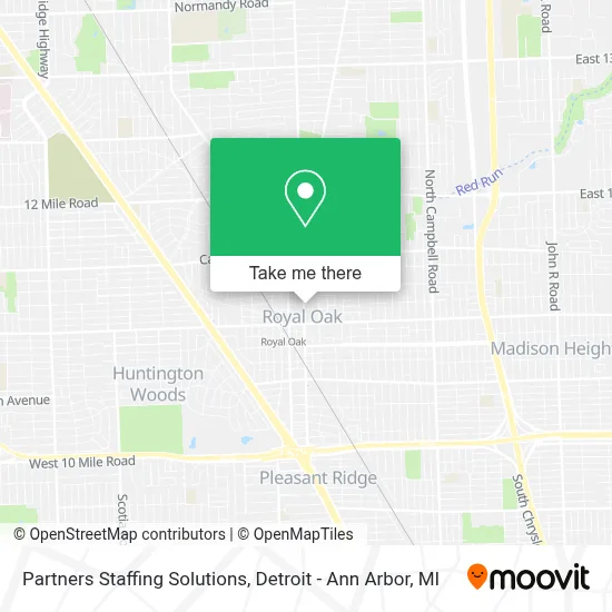 Partners Staffing Solutions map