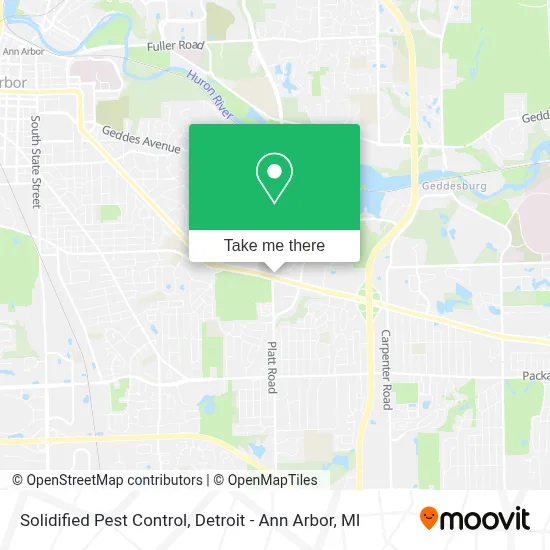 Solidified Pest Control map