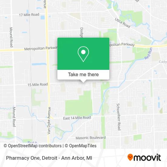 Pharmacy One map