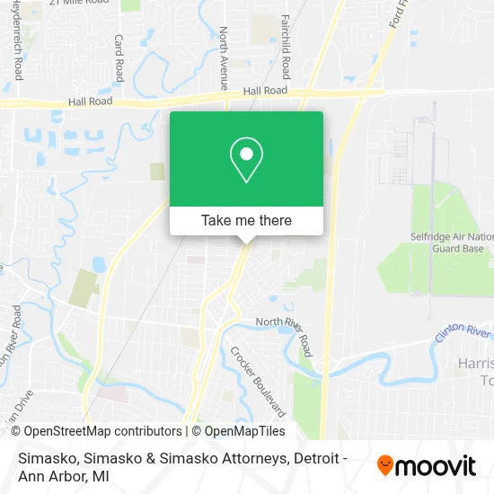 Simasko, Simasko & Simasko Attorneys map