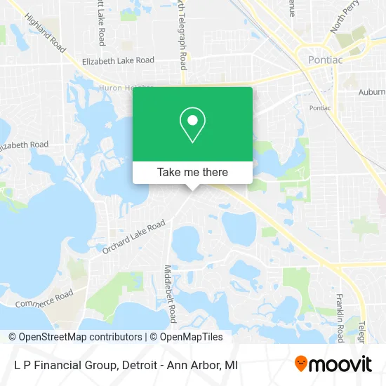 L P Financial Group map