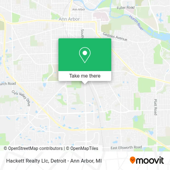 Hackett Realty Llc map