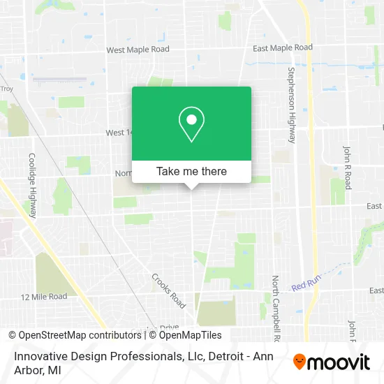 Innovative Design Professionals, Llc map