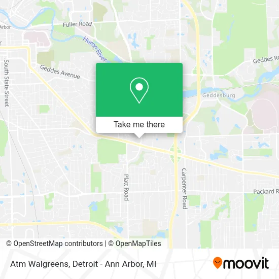Atm Walgreens map