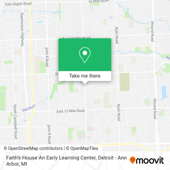Faith's House An Early Learning Center map