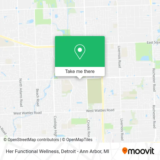 Her Functional Wellness map