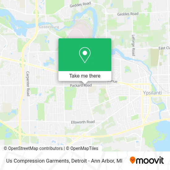 Us Compression Garments map