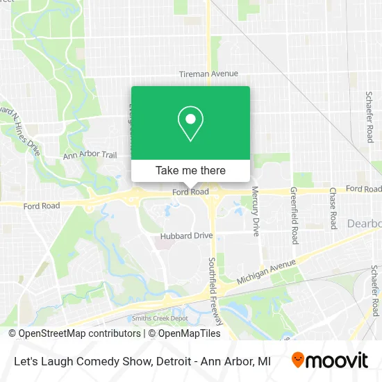 Let's Laugh  Comedy Show map