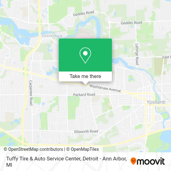 Tuffy Tire & Auto Service Center map