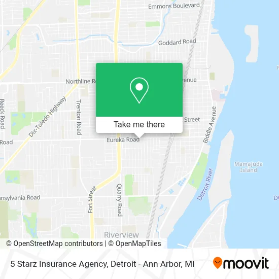 5 Starz Insurance Agency map