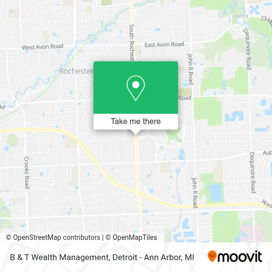 B & T Wealth Management map