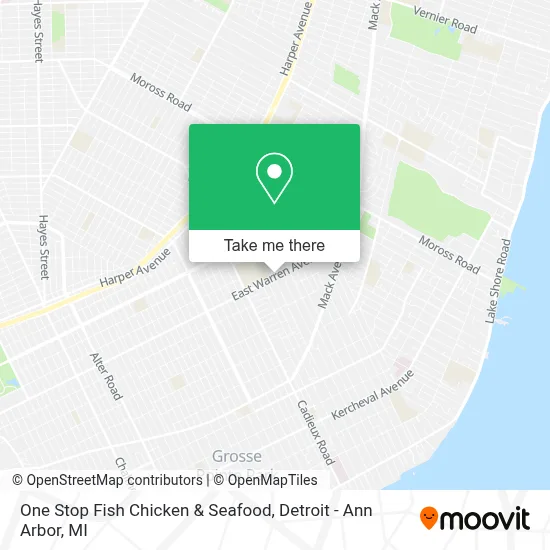 One Stop Fish Chicken & Seafood map