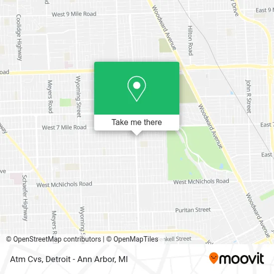 Atm Cvs map