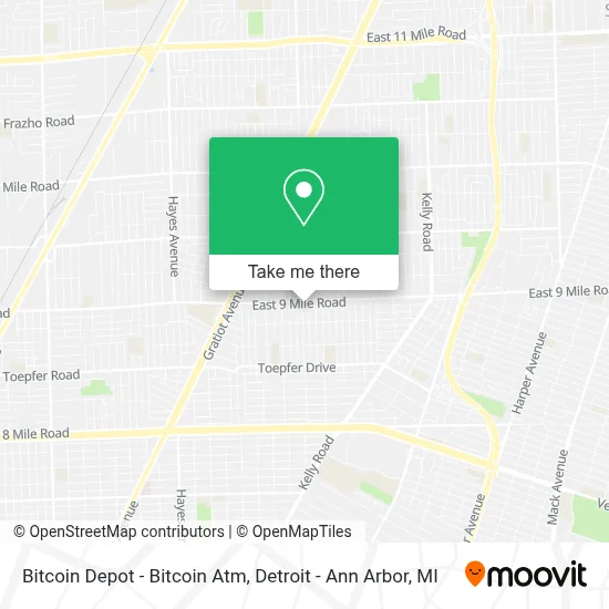Bitcoin Depot - Bitcoin Atm map