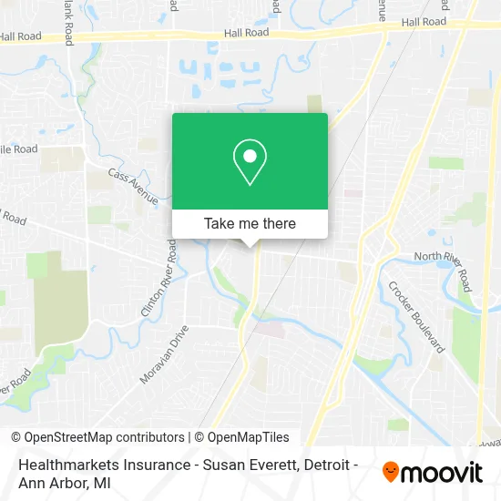 Healthmarkets Insurance - Susan Everett map