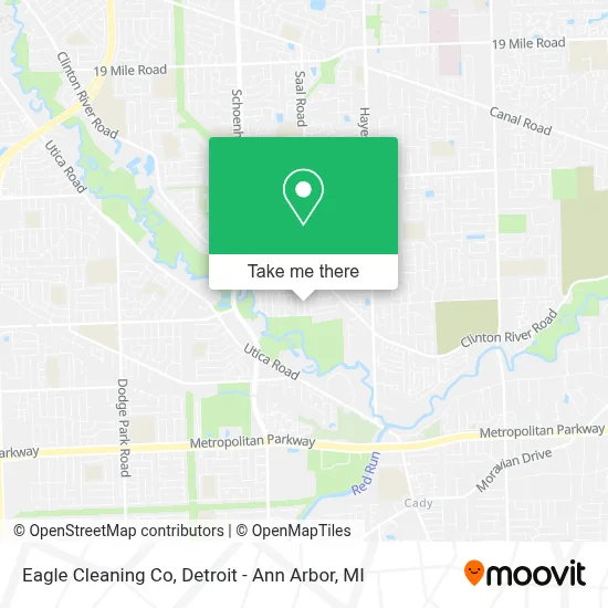 Eagle Cleaning Co map