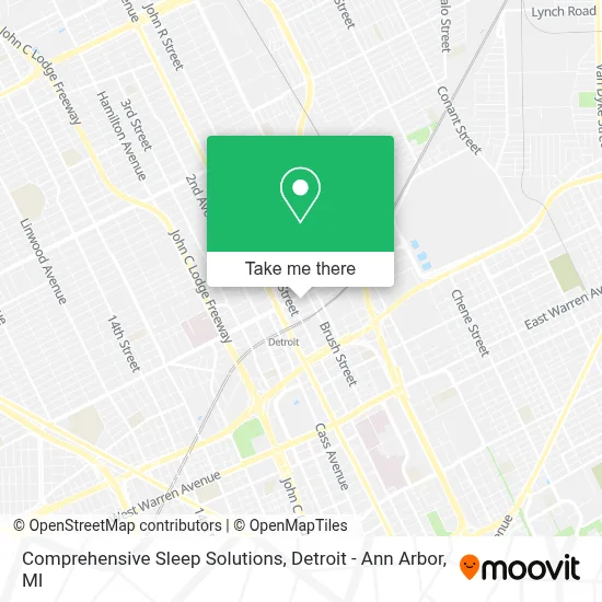 Comprehensive Sleep Solutions map