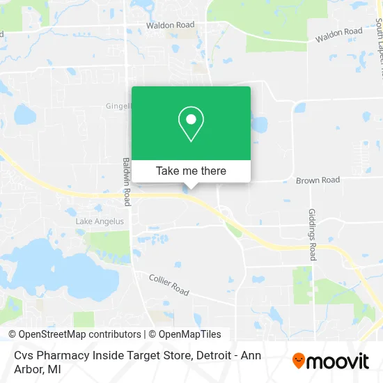 Cvs Pharmacy Inside Target Store map