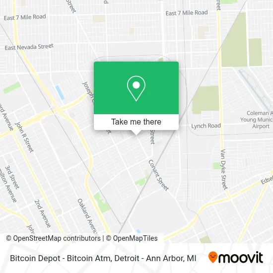 Bitcoin Depot - Bitcoin Atm map