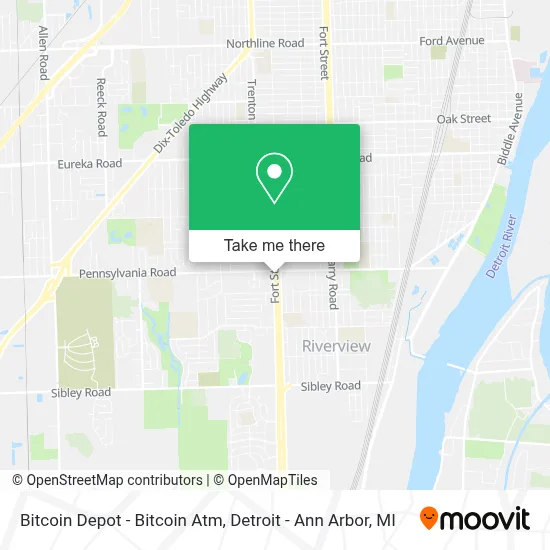 Bitcoin Depot - Bitcoin Atm map
