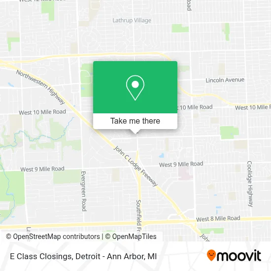 E Class Closings map