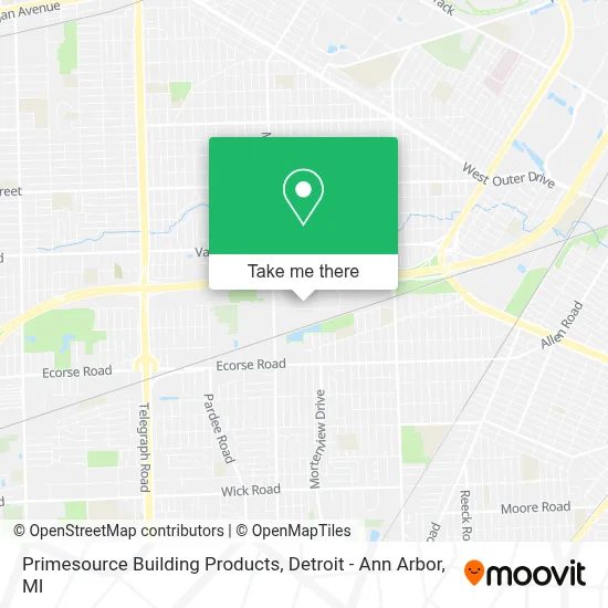 Primesource Building Products map