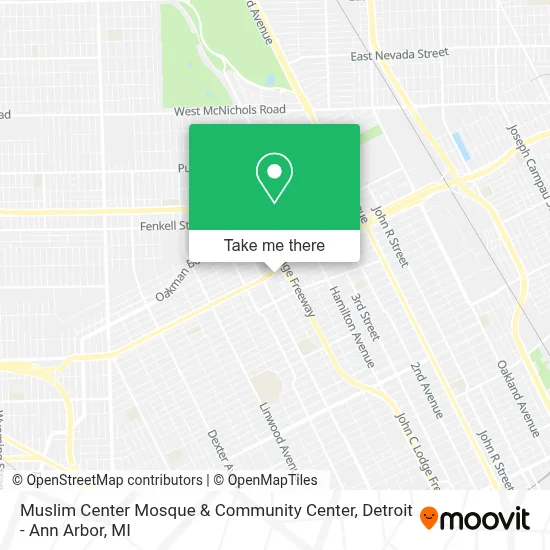 Muslim Center Mosque & Community Center map