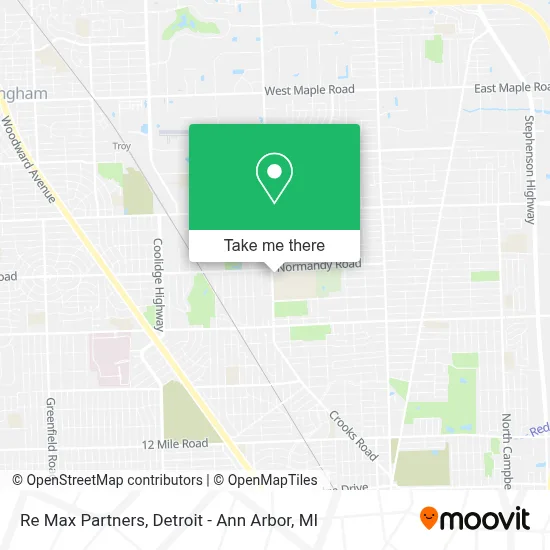 Re Max Partners map