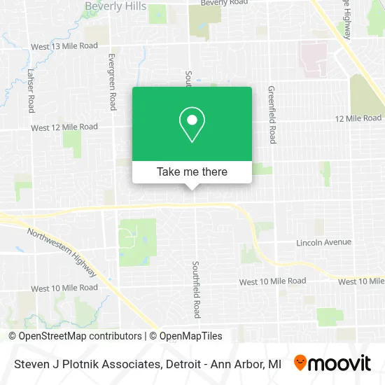 Steven J Plotnik Associates map