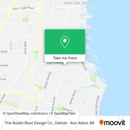 The Rustic Root Design Co. map