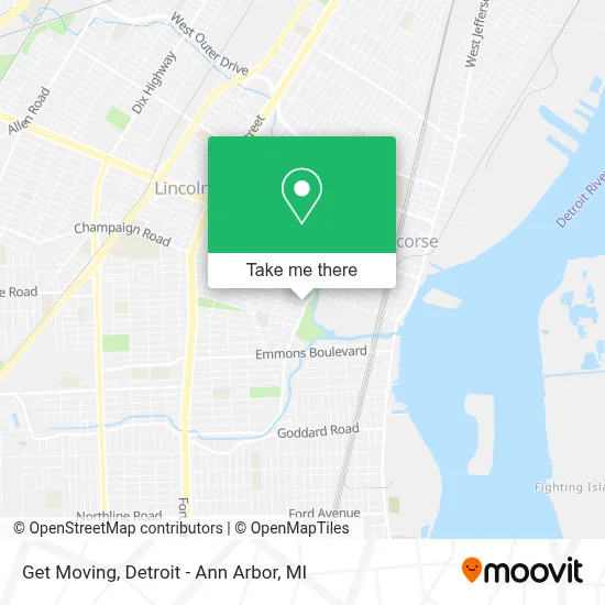 Get Moving map