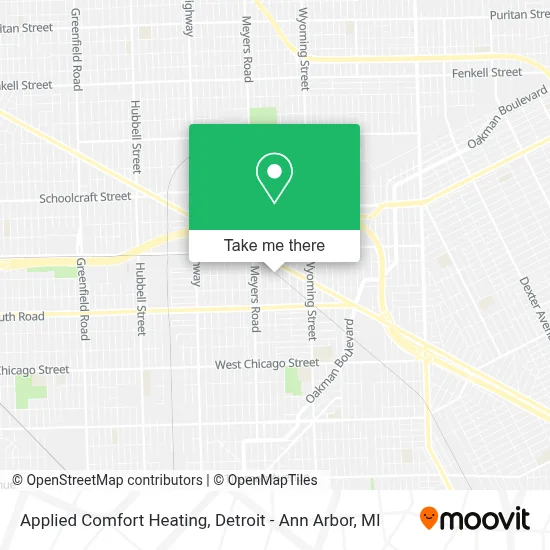 Applied Comfort Heating map