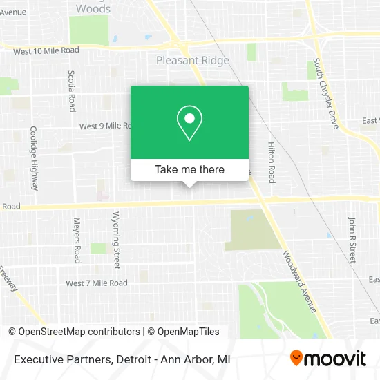Executive Partners map
