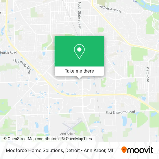 Modforce Home Solutions map