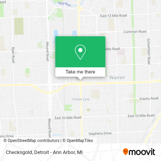 Checkngold map