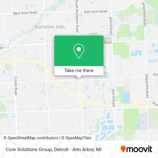 Core Solutions Group map