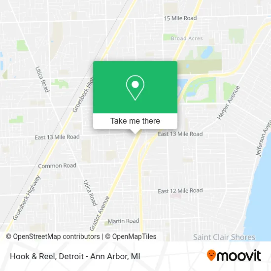 Hook & Reel map