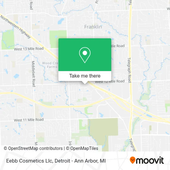 Eebb Cosmetics Llc map