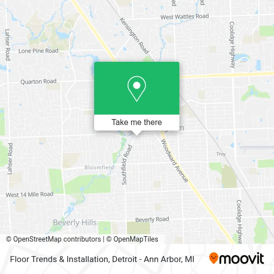 Floor Trends & Installation map