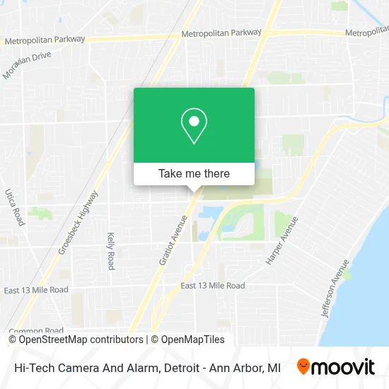 Hi-Tech Camera And Alarm map