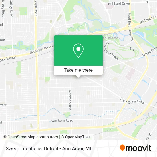 Sweet Intentions map