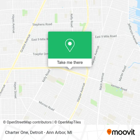 Charter One map